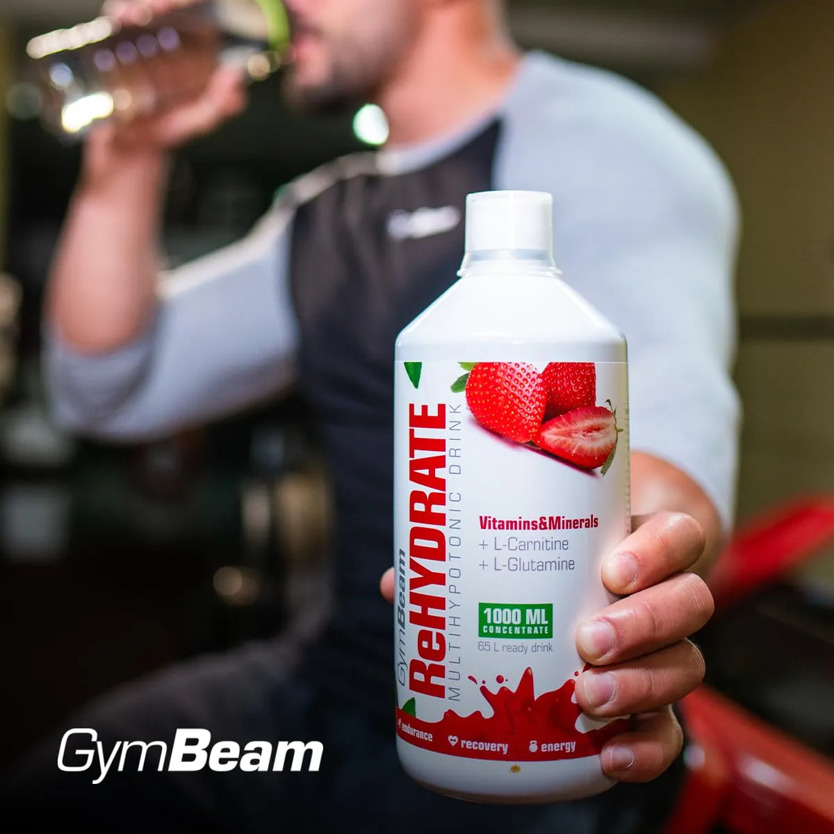GymBeam ReHydrate 1000 ml Forest Fruit Ipotonica