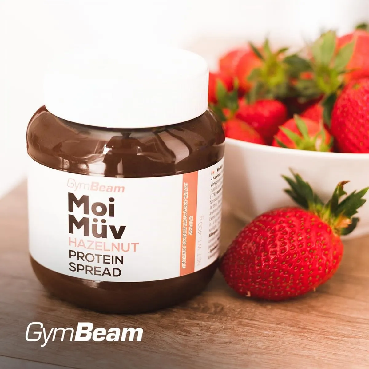 GymBeam MoiMüv Crema Proteica 400g dreamy hazelnut