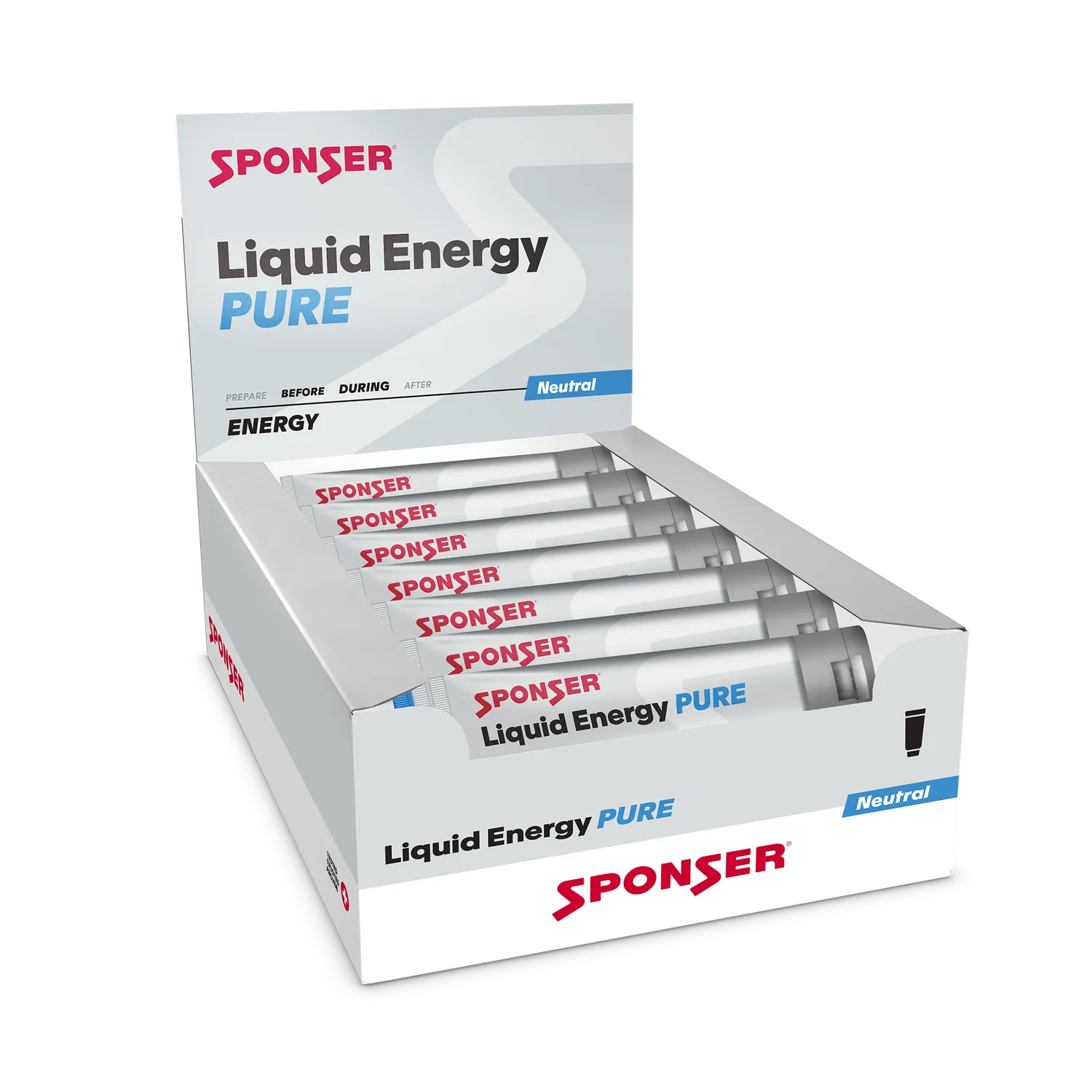 Sponser Liquid Energy Pure neutro gel 70 g senza caffeina