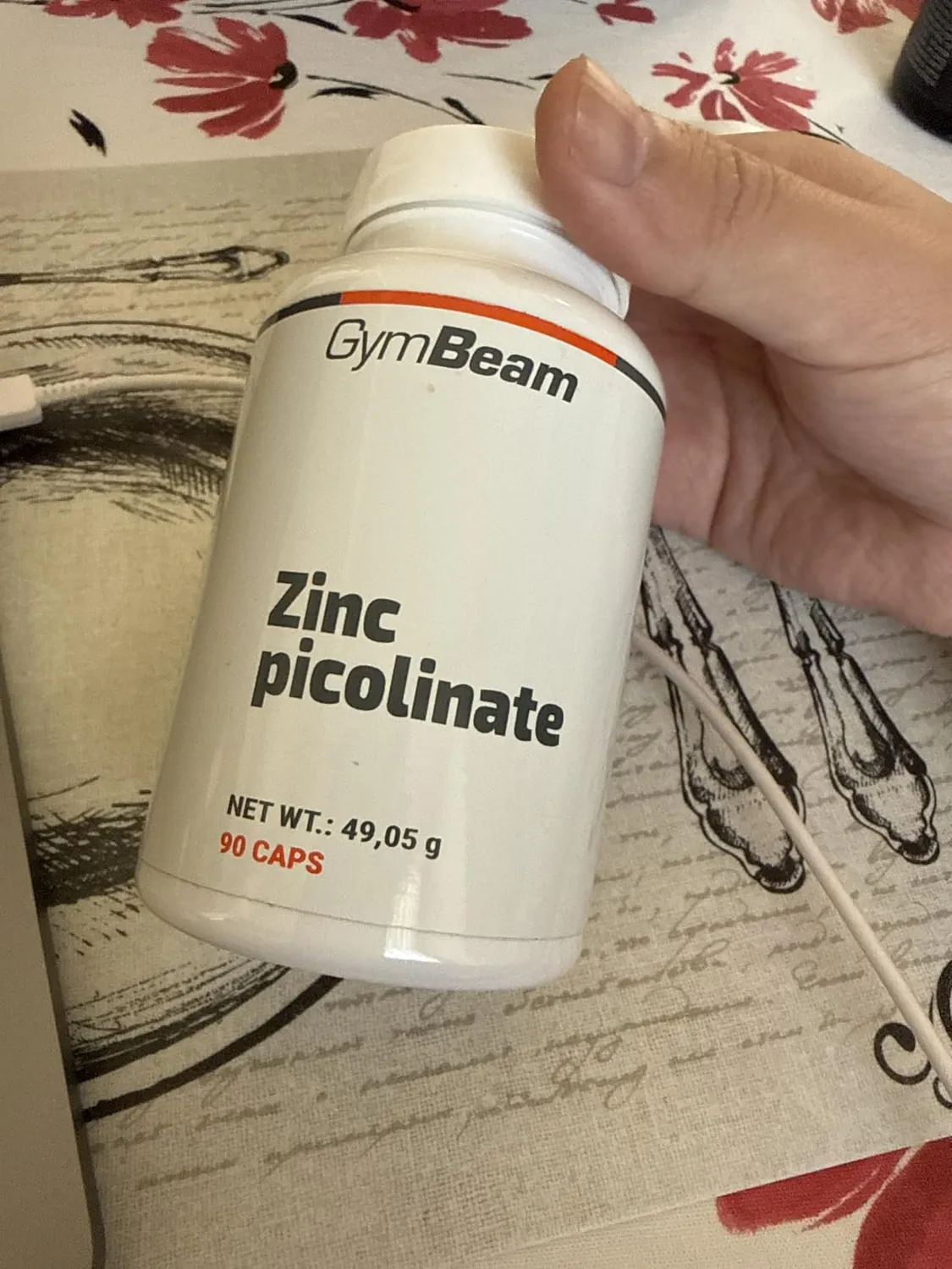 GymBeam Zinco Picolinato capsule 90 cps 15 mg alta biodisponibilità
