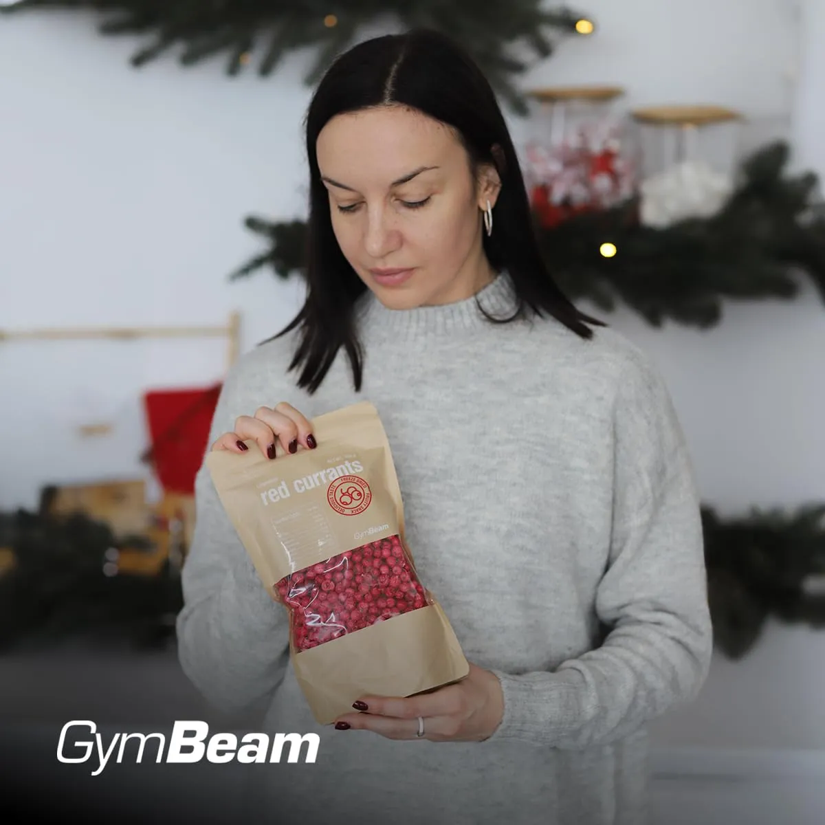 GymBeam Ribes Rosso Liofilizzato 100g senza zuccheri