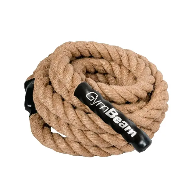 GymBeam Climbing Rope Corda Arrampicata Canapa 6 m
