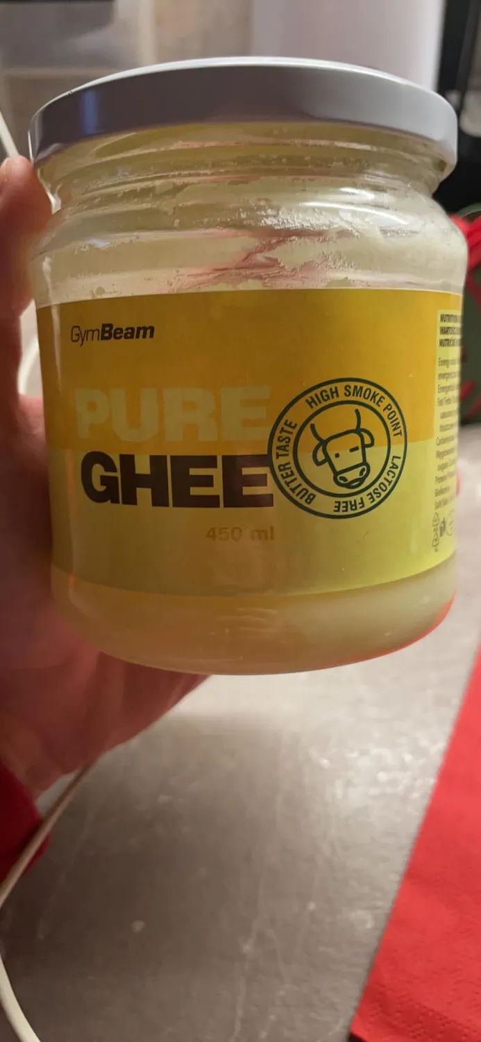 GymBeam Ghee Puro burro chiarificato 450 g