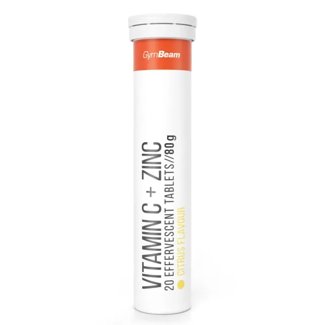 GymBeam Vitamina C + Zinco Effervescente compresse immunità