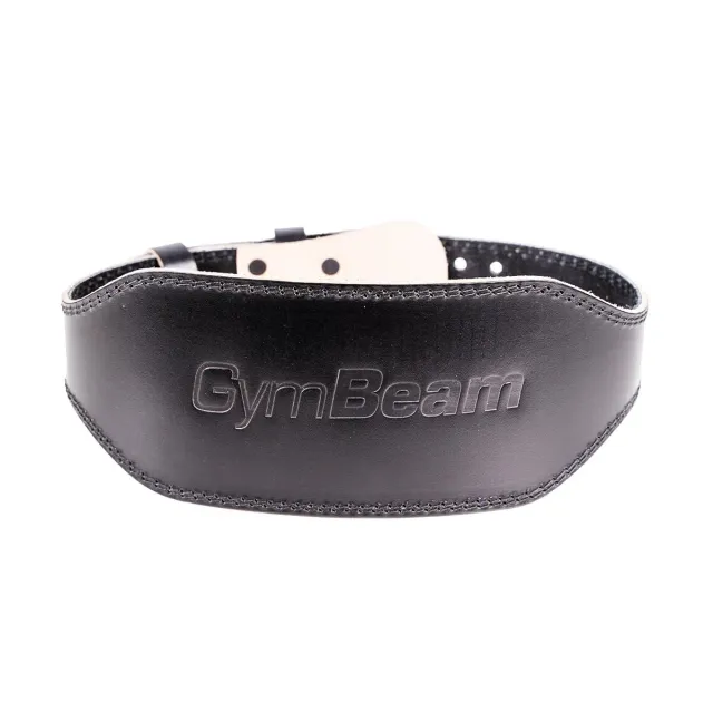 GymBeam Beast cintura palestra pelle powerlifting fibbia