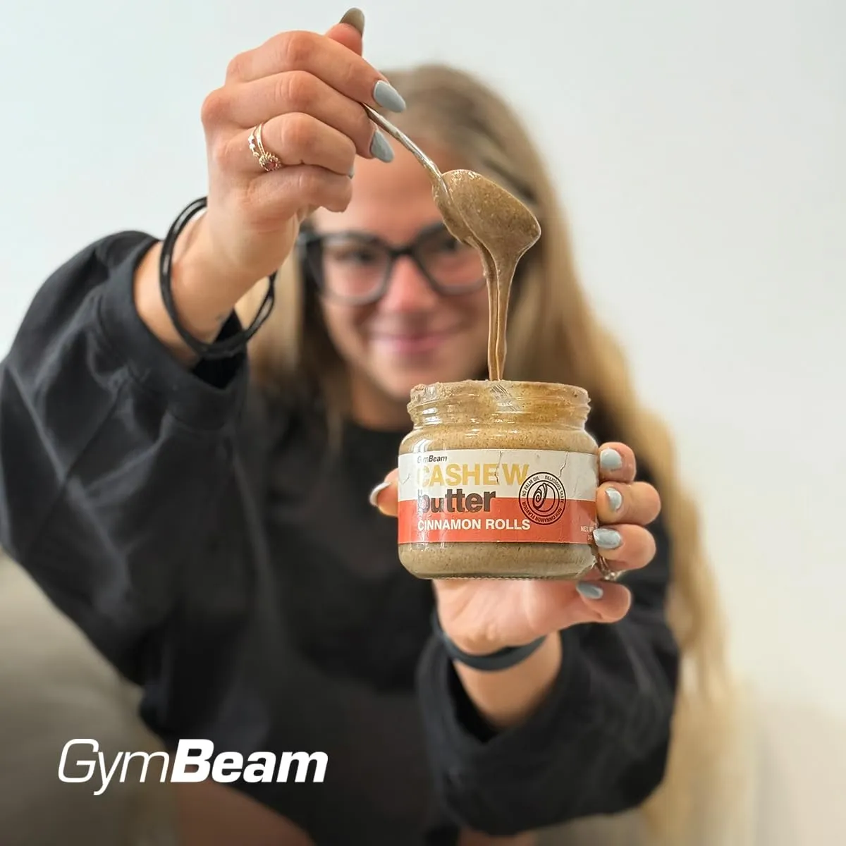 GymBeam Burro Anacardi Cinnamon Rolls 340 g Dolce