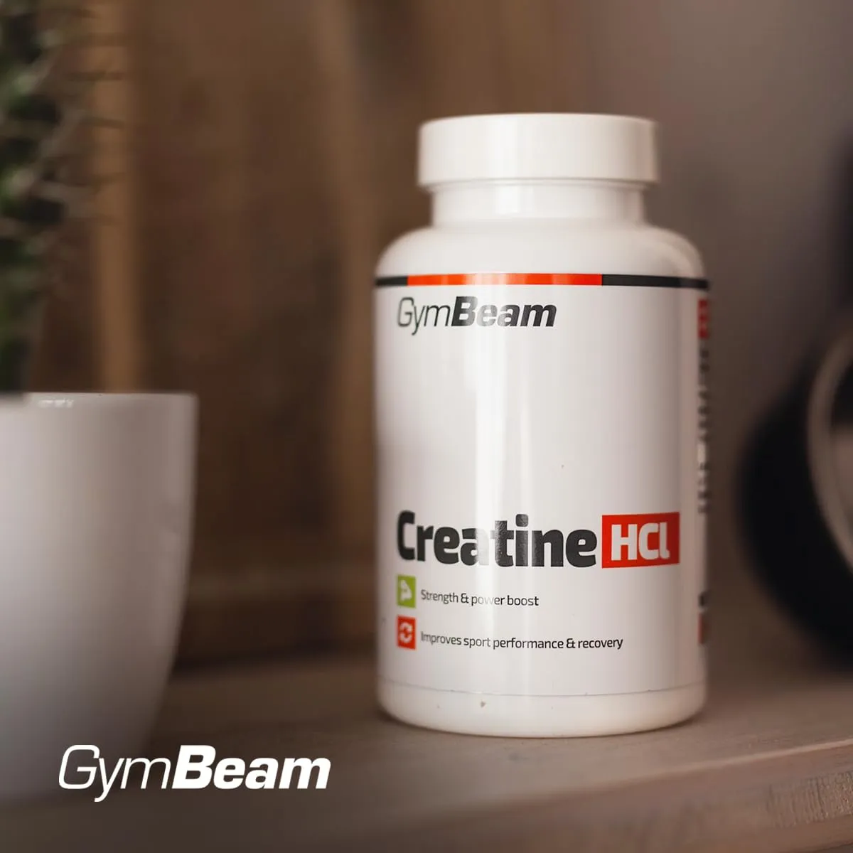 GymBeam Creatina HCL Capsule Forza e Sprint 4 cps/die