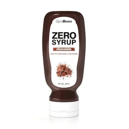 GymBeam Zero Sciroppo 320 ml Cioccolato Zero Zuccheri