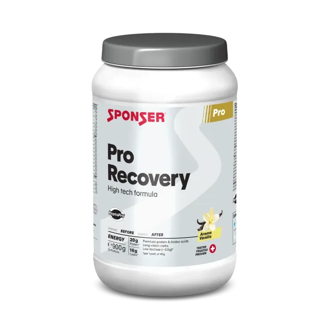 Sponser Pro Recovery Vanilla proteine recupero 900 g