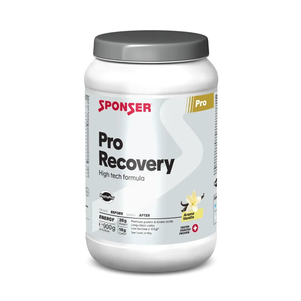 Sponser Pro Recovery Vanilla proteine recupero 900 g