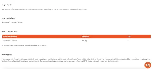 GymBeam Condroitina Solfato Integratore 90 Compresse