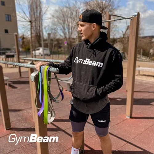 GymBeam DuoBand Fasce Elastiche Fitness 4 Pezzi 9-54 kg