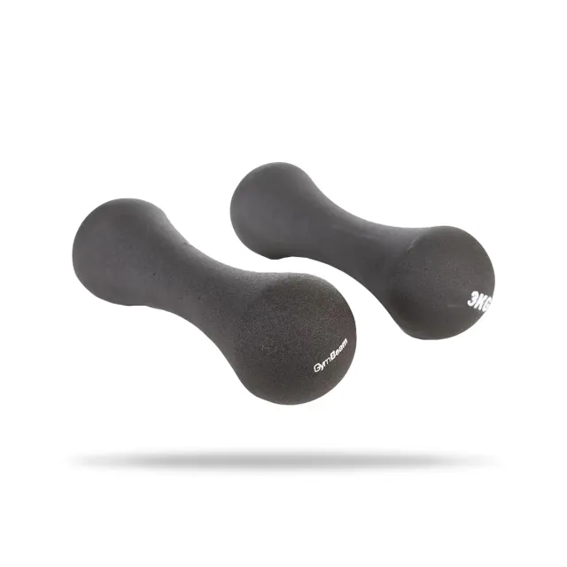 GymBeam Manubri Neoprene 2 x 3 kg antiscivolo