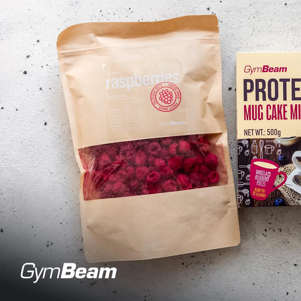 GymBeam Lamponi Liofilizzati frutta 100 g