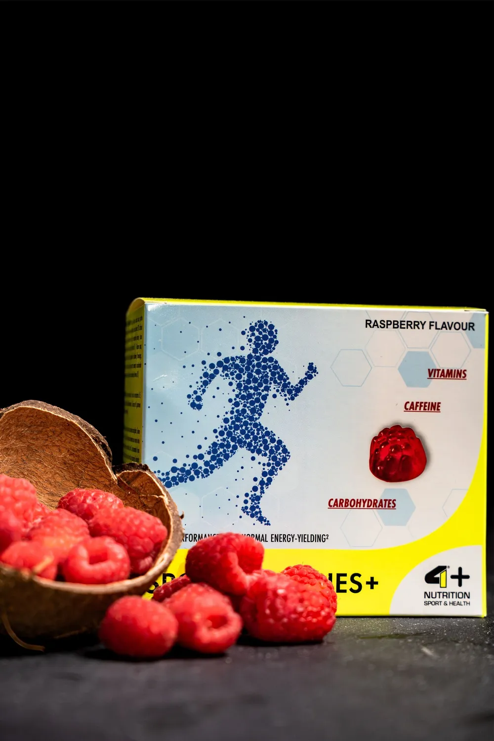 4 Plus Nutrition SPORT GUMMIES+ Caramelle 10 Bustine Raspberry