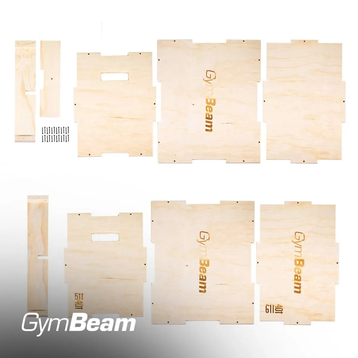 GymBeam Plyo Box Legno Box 40x51x61 cm 200 kg