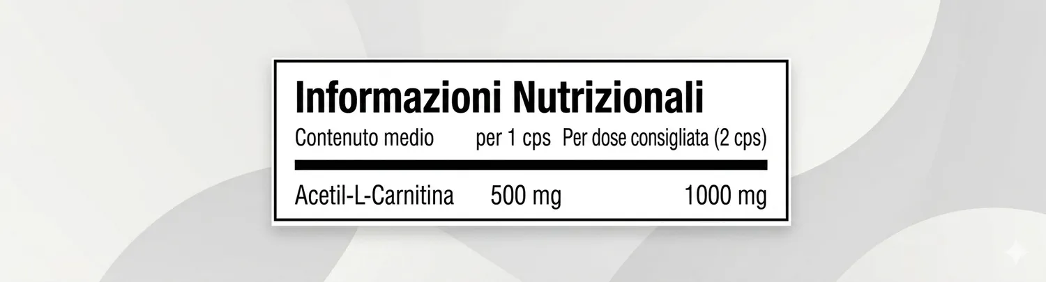 Push More Acetyl L-Carnitine Carnitina 90 Compresse