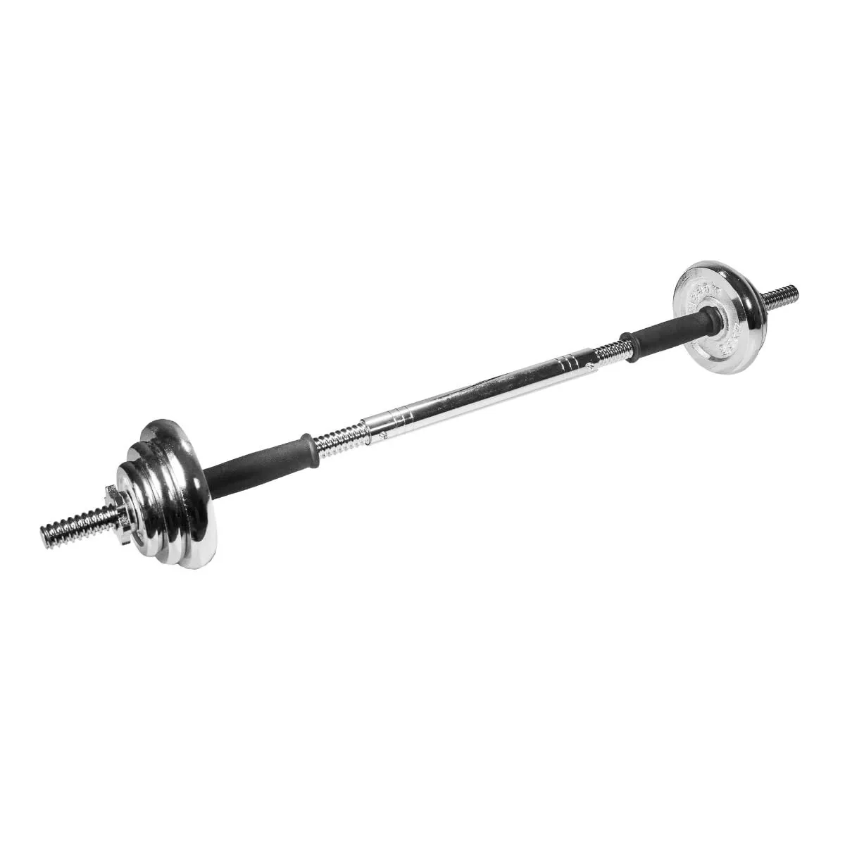 GymBeam Set Manubri 30 kg ghisa regolabili 16 piastre