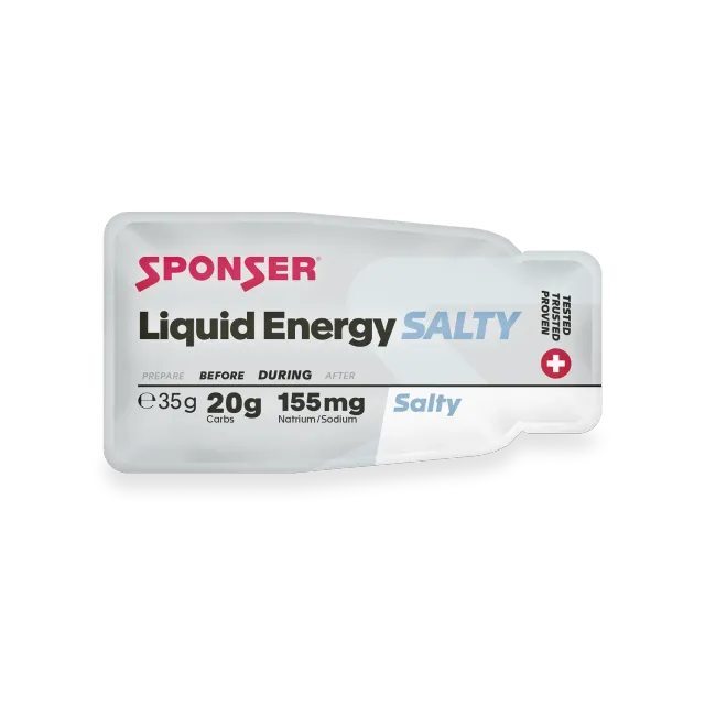Sponser Liquid Energy Salty gel bustina 35 g salato