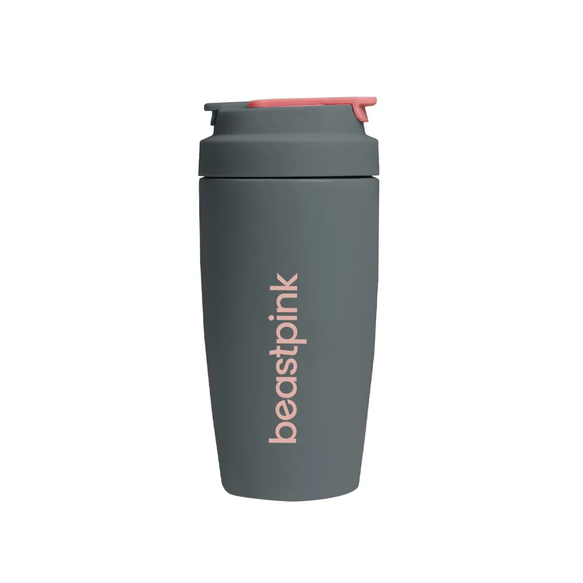 GymBeam BeastPink Bicchiere Termico con Cannuccia 500 ml Acciaio