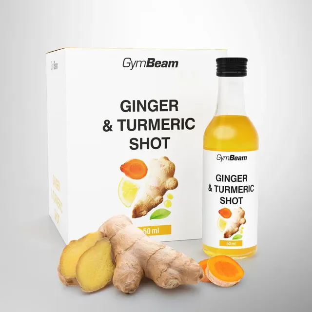 GymBeam Shot Zenzero Curcuma 9x50ml naturale