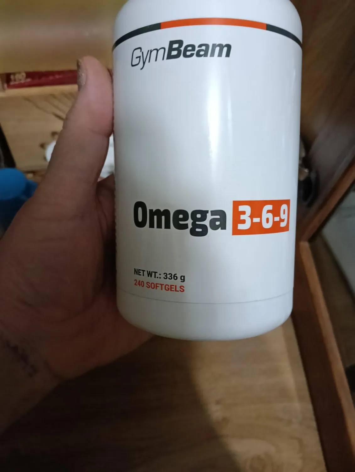 GymBeam Omega 3-6-9 capsule 120 cps pesce lino