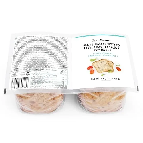 GymBeam Bread Pane Bauletto Senza Glutine 350 g