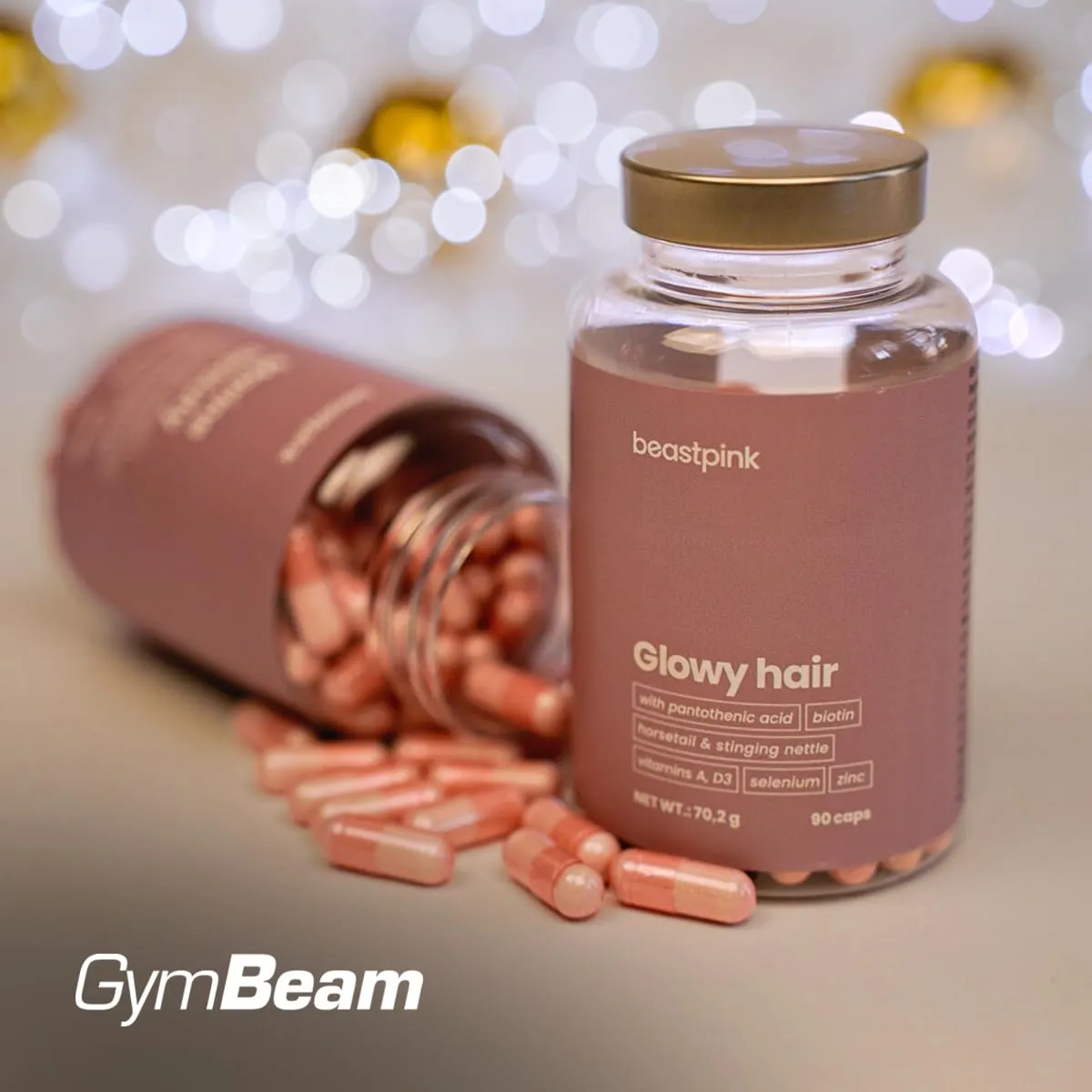 GymBeam Marine Beauty Collagene Marino 120 Capsule Pelle