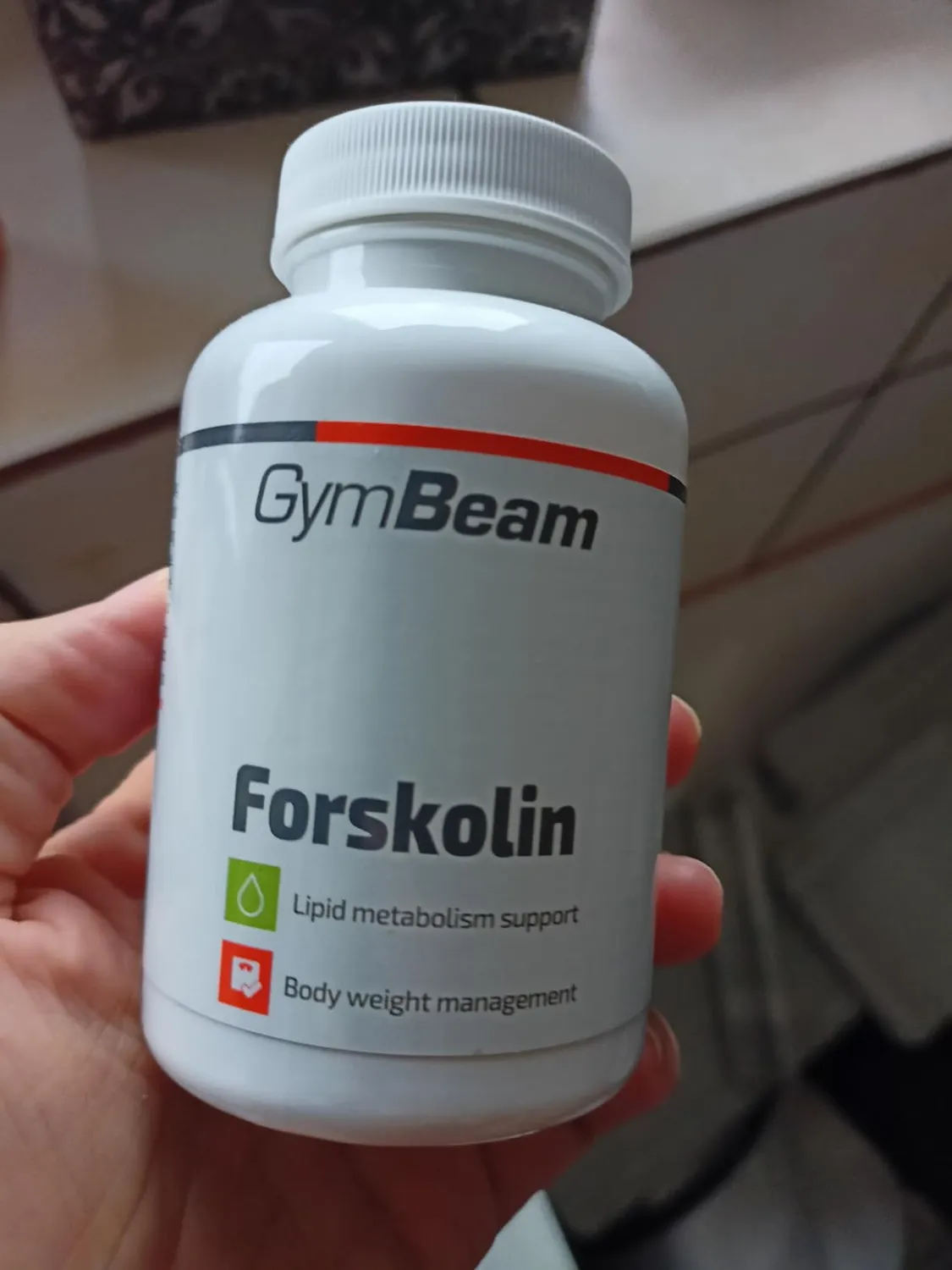 GymBeam Coleus Forskohlii capsule 10% forskolina 60