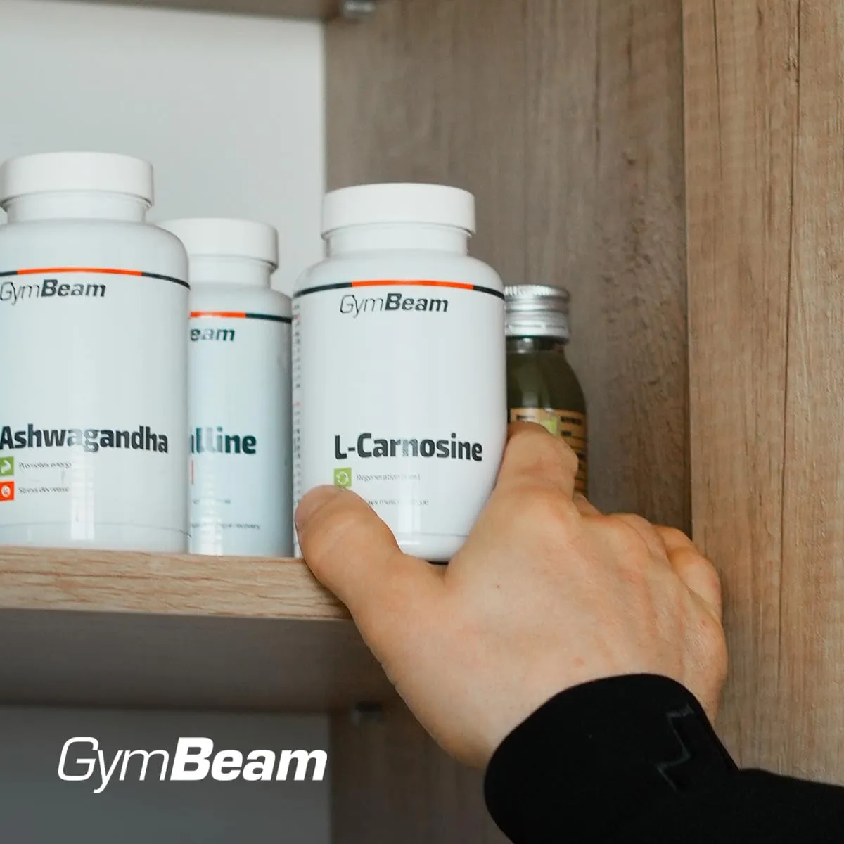 GymBeam L-Carnosina Integratore 60 Capsule 500 mg Antiossidante