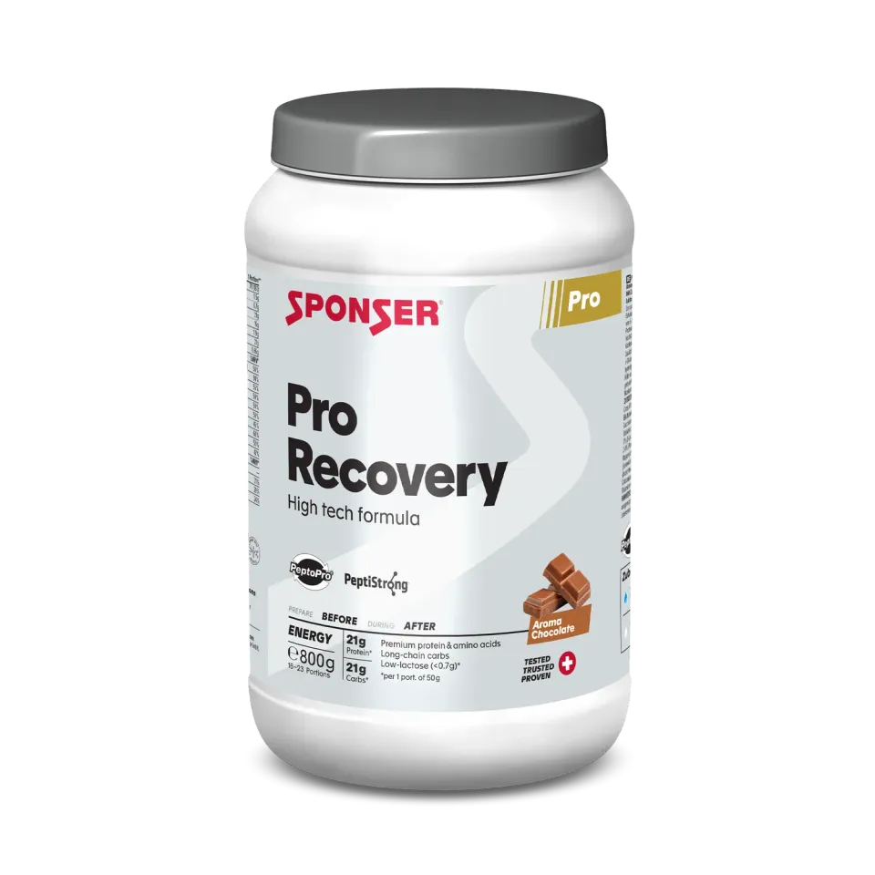 Sponser Pro Recovery Chocolate recupero 800 g proteine