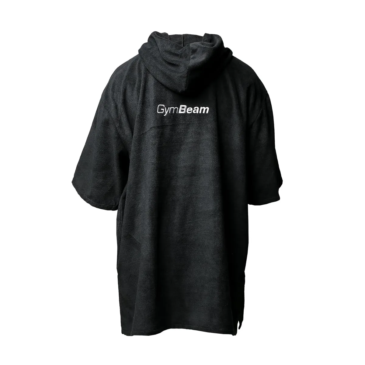 GymBeam Terry Towel poncho microfibra con cappuccio