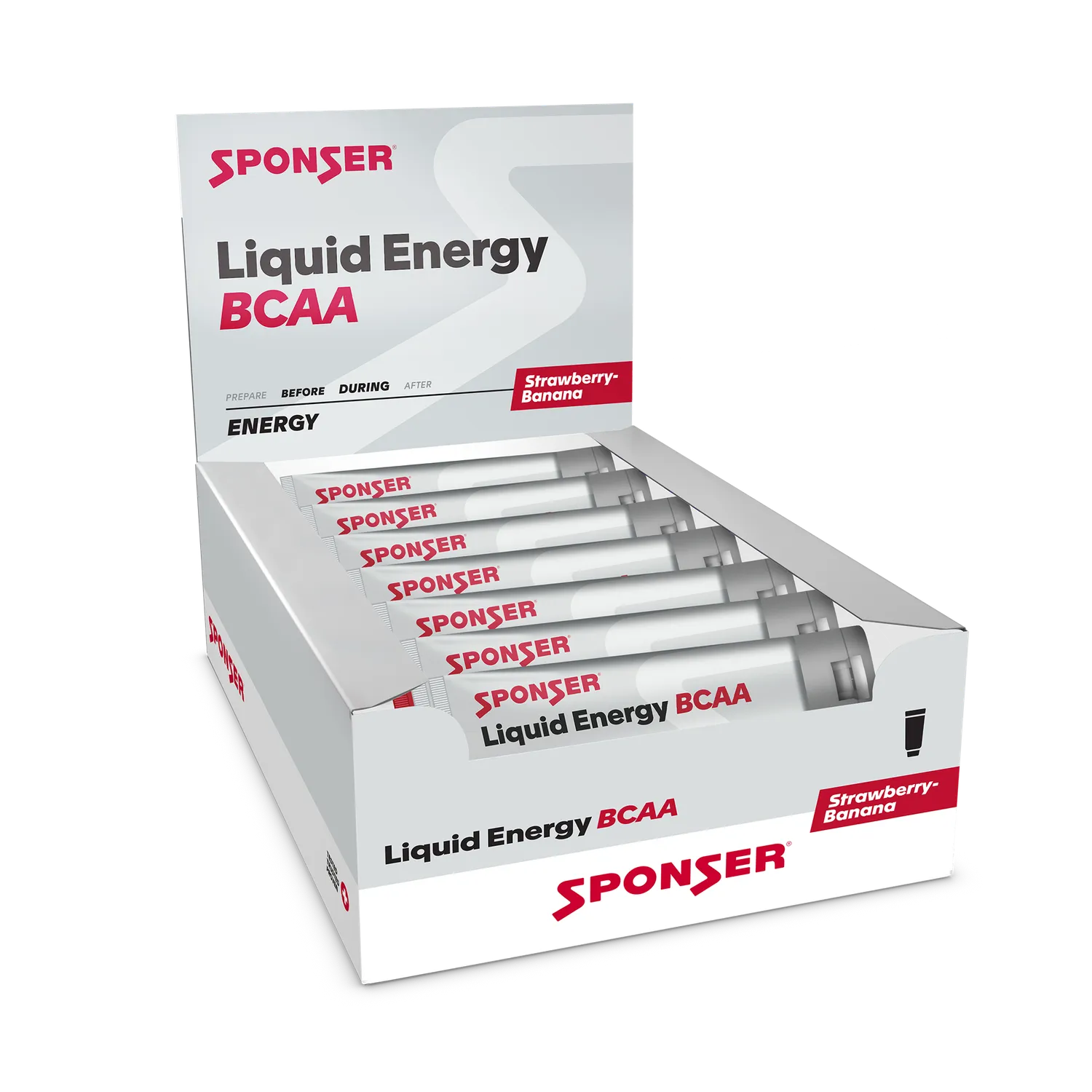 Sponser Liquid Energy BCAA Gel Fragola-Banana 70 g