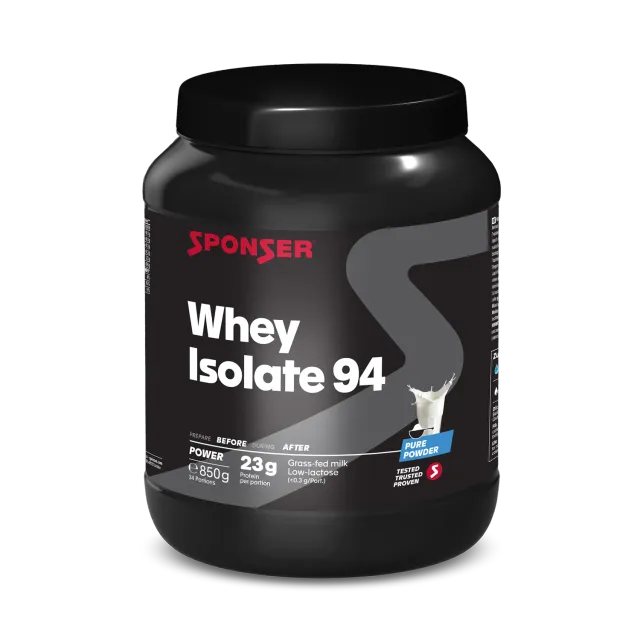 Sponser Whey Isolate 94 proteine whey neutre 850 g pure