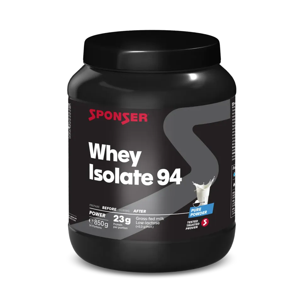 Sponser Whey Isolate 94 proteine whey neutre 850 g pure