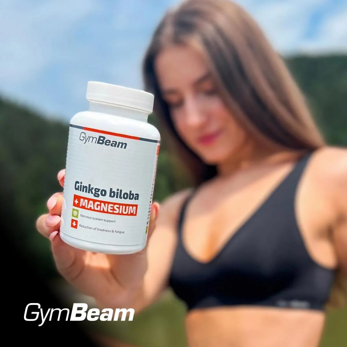 GymBeam Ginkgo Biloba e Magnesio capsule 90 cps anti fatica