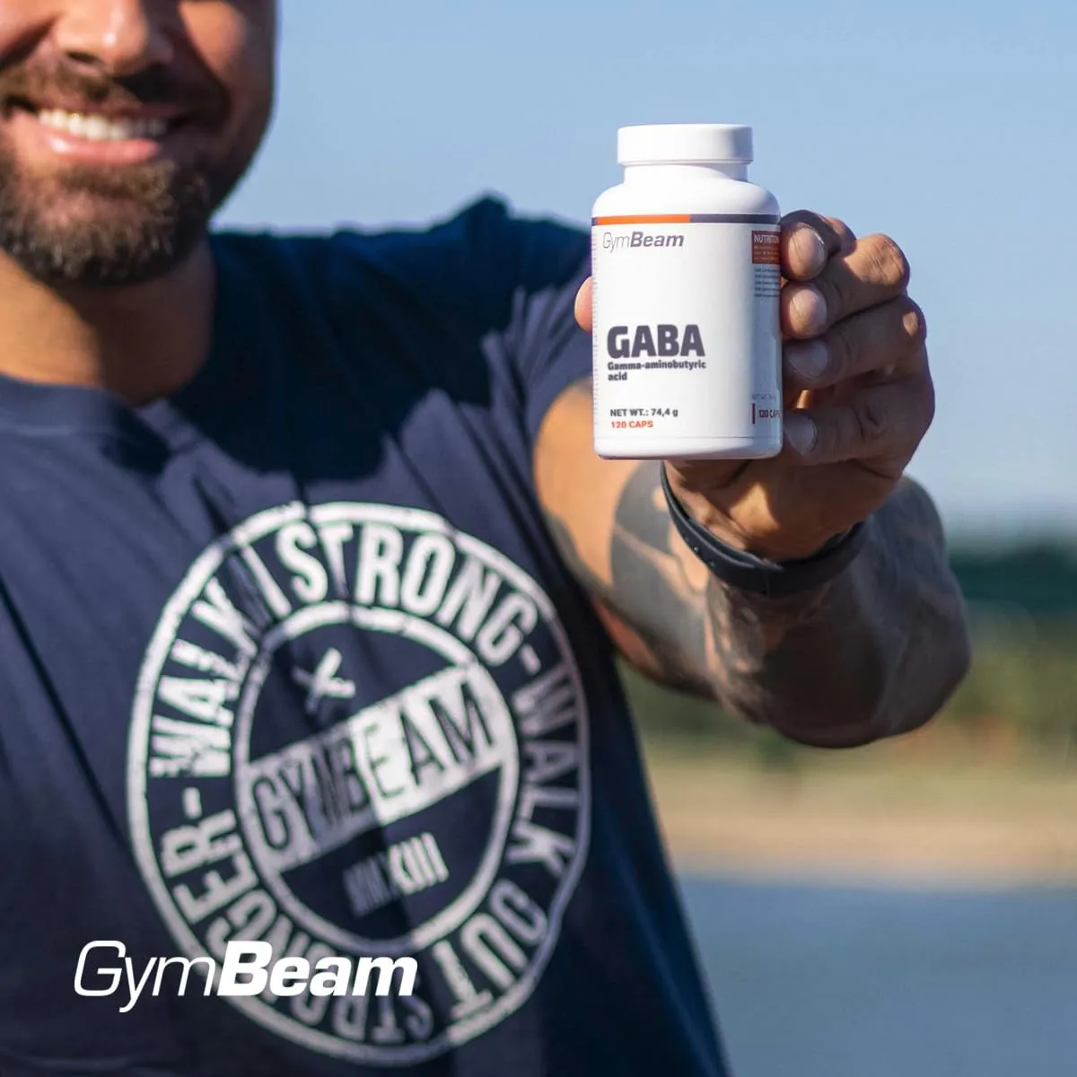 GymBeam GABA 1000 mg capsule 120 cps rilassamento