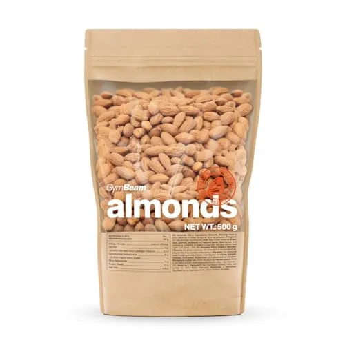 GymBeam Mandorle Sgusciate 500 g senza sale