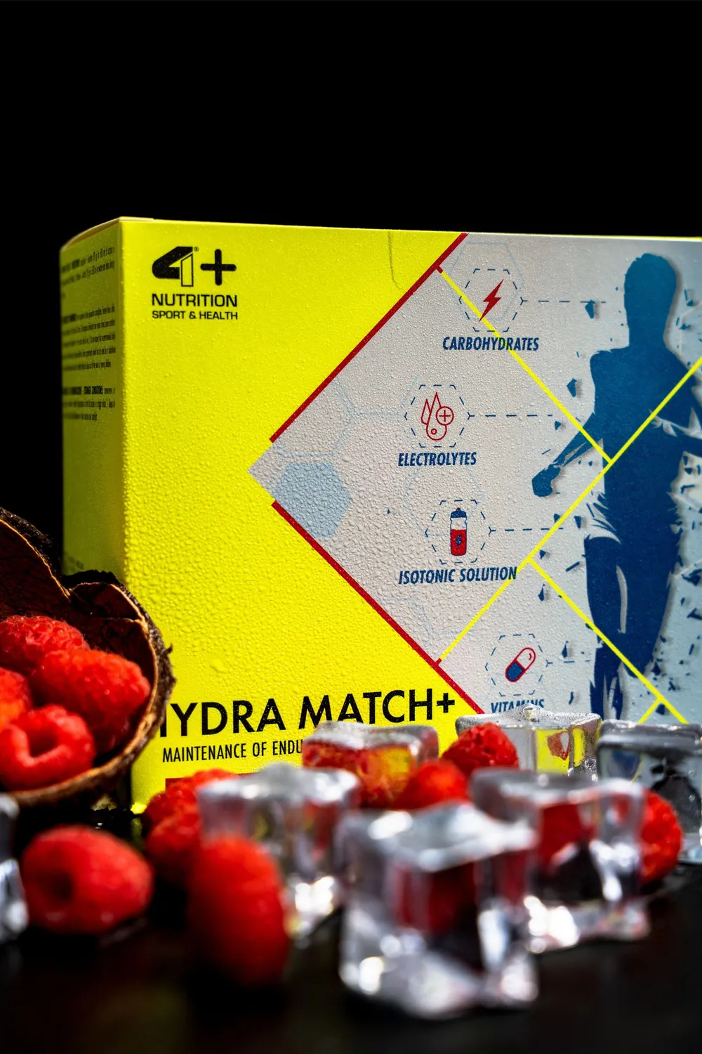 4 Plus Nutrition Hydra Match+ sali minerali 20 bustine energia
