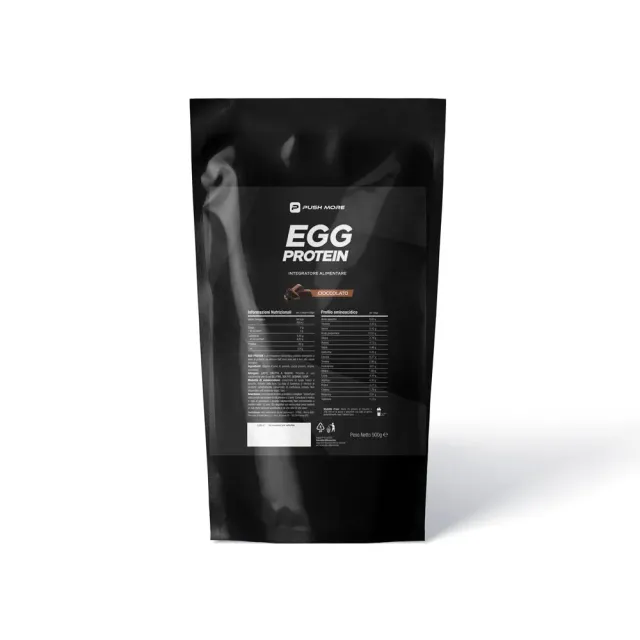 Push More Egg Protein proteine 900g cioccolato massa