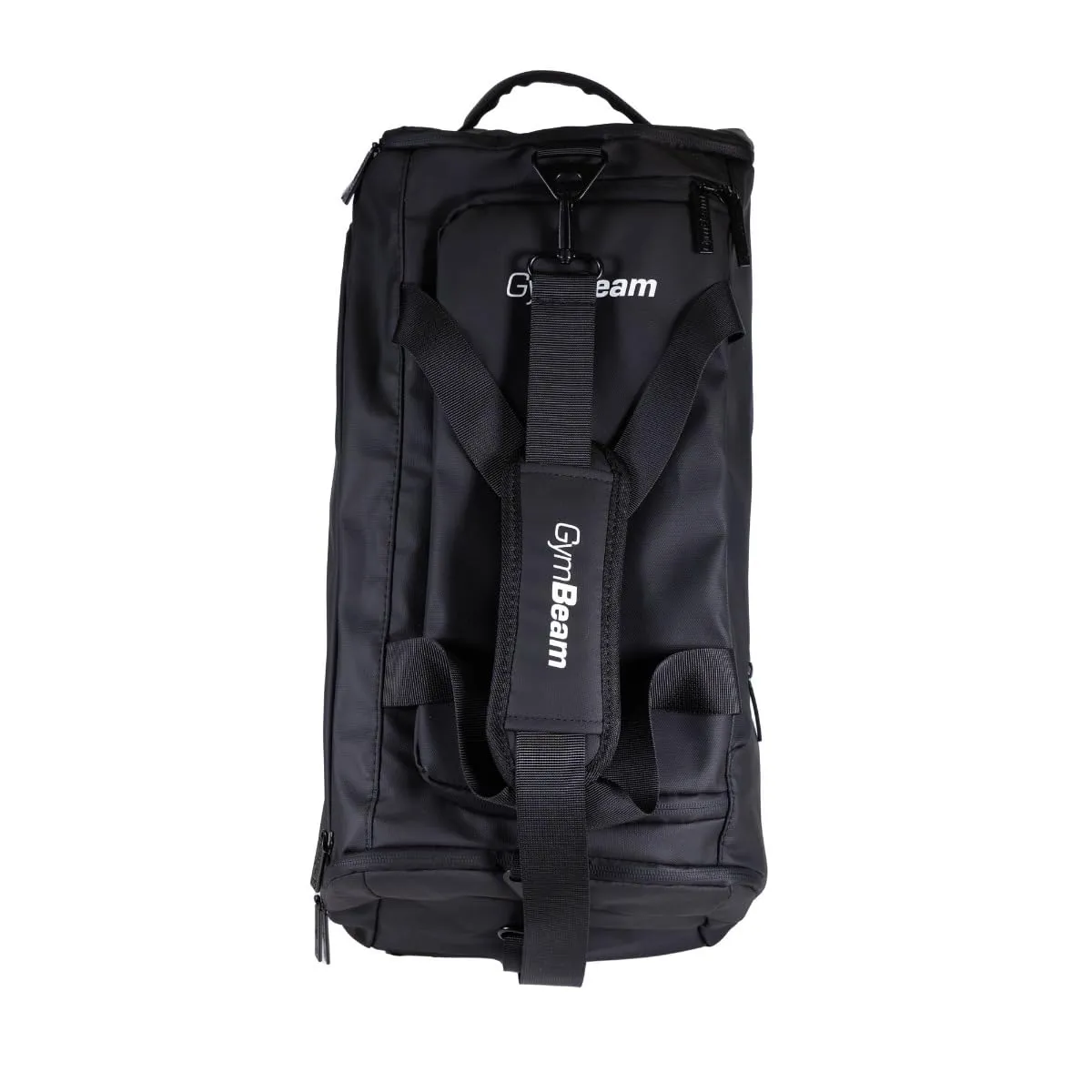 GymBeam Gymbag 2 in 1 Borsone Palestra 42L Nero con PC