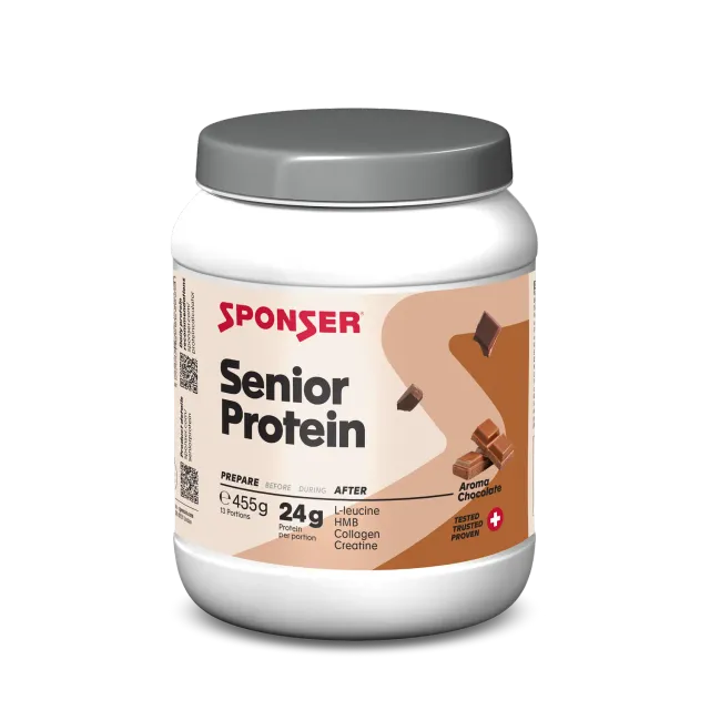 Sponser Senior Protein proteine cioccolato 455 g con HMB
