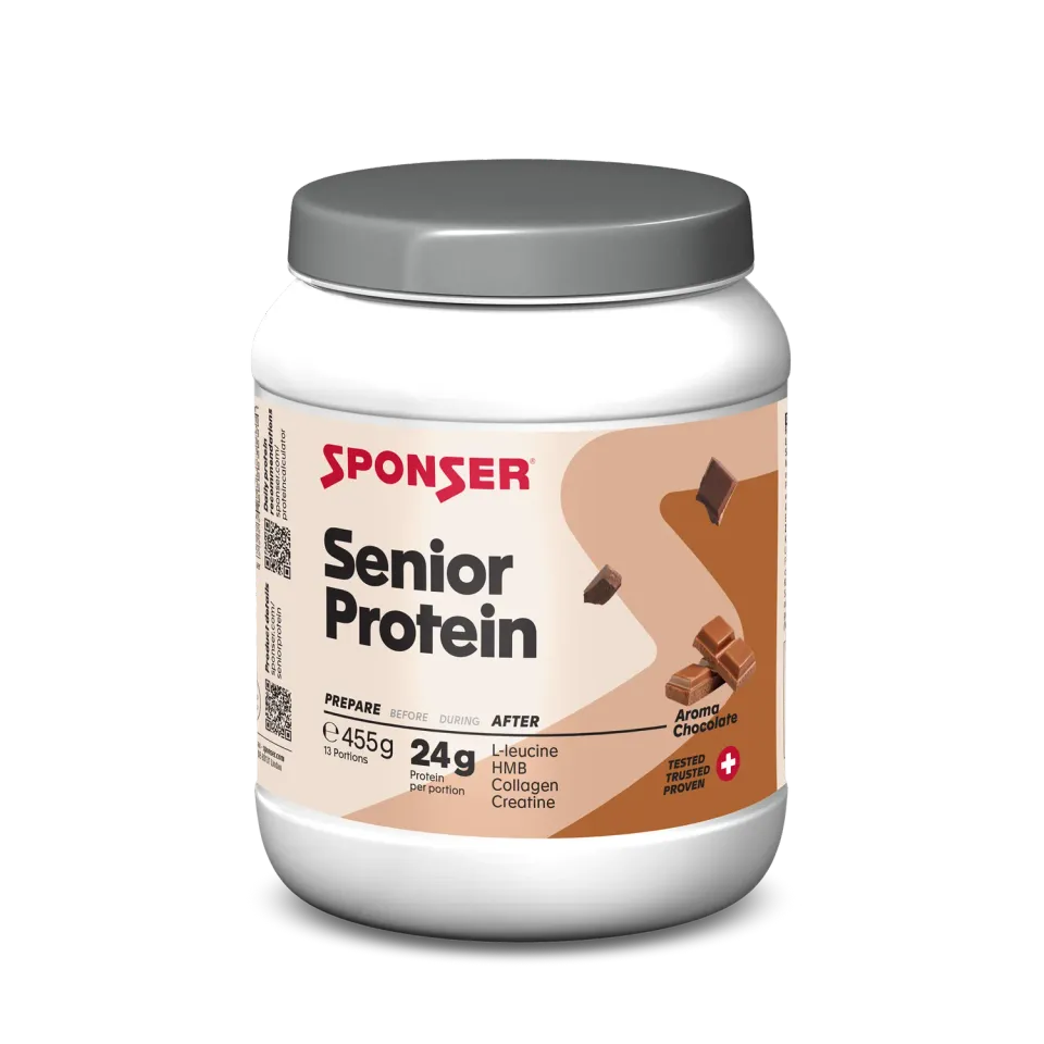 Sponser Senior Protein proteine cioccolato 455 g con HMB