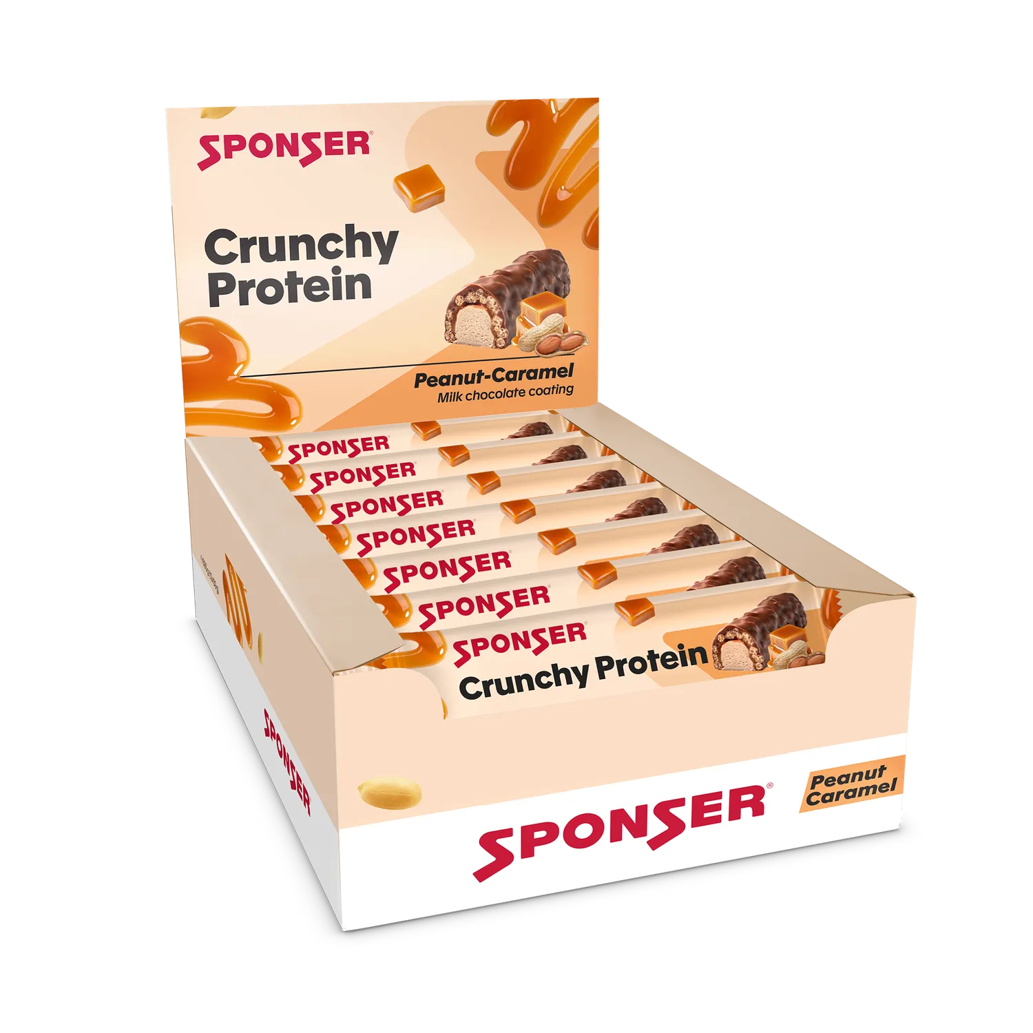 Sponser Crunchy Protein arachidi barretta 50 g 15 g proteine