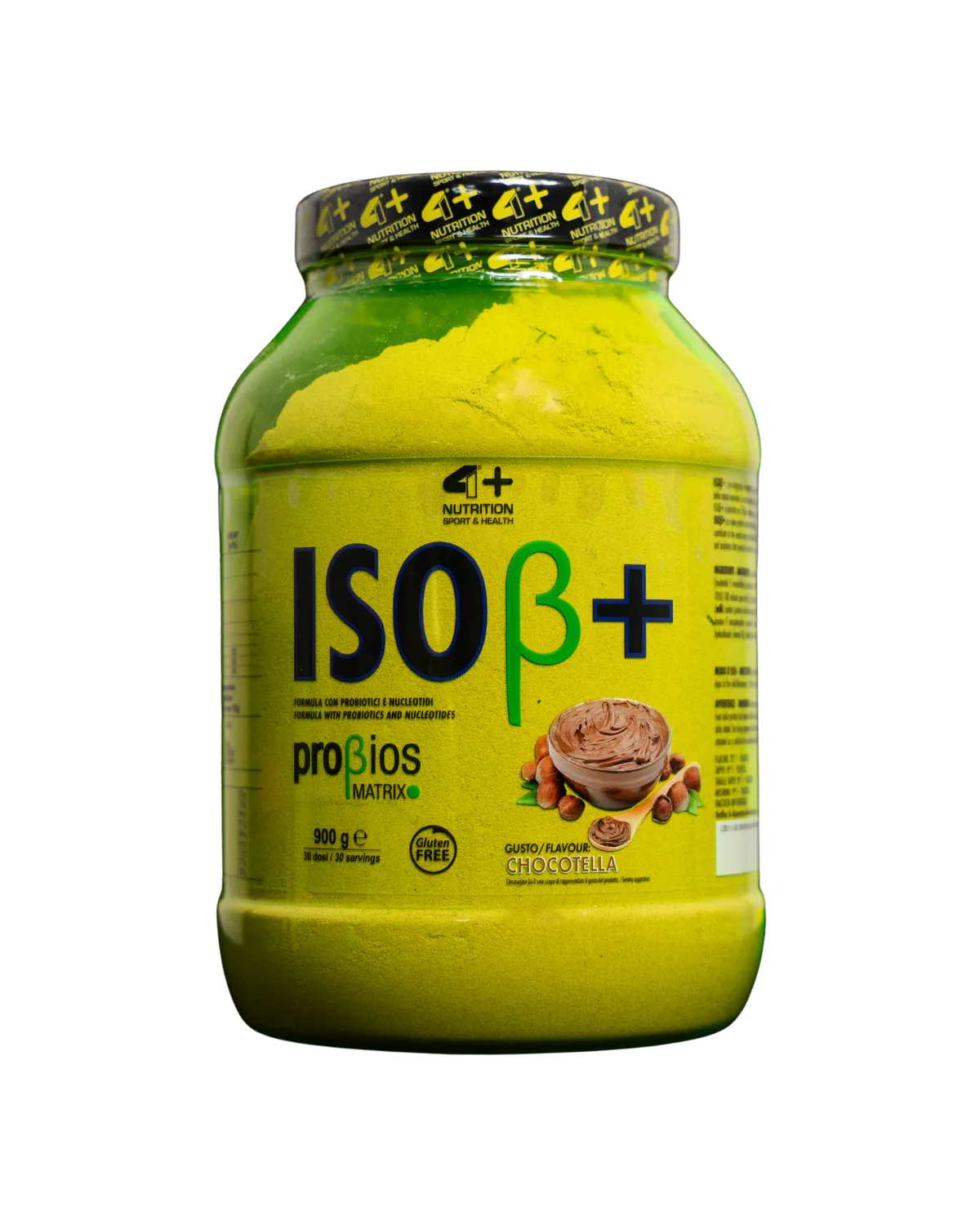 4 Plus Nutrition ISOβ+ Proteine Isolate 900 g Senza Glutine