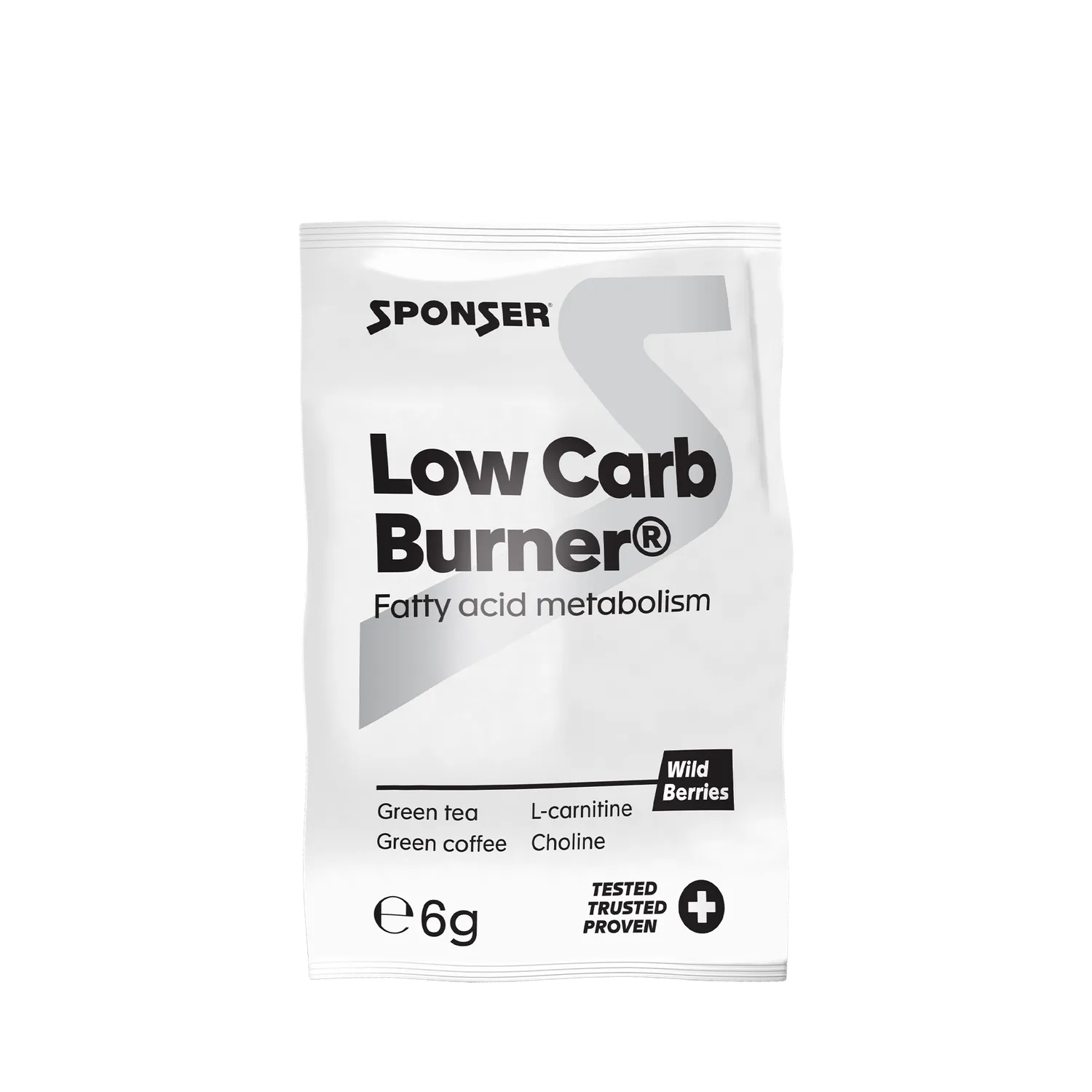 Sponser Low Carb Burner frutti rossi drink 20 x 6 g