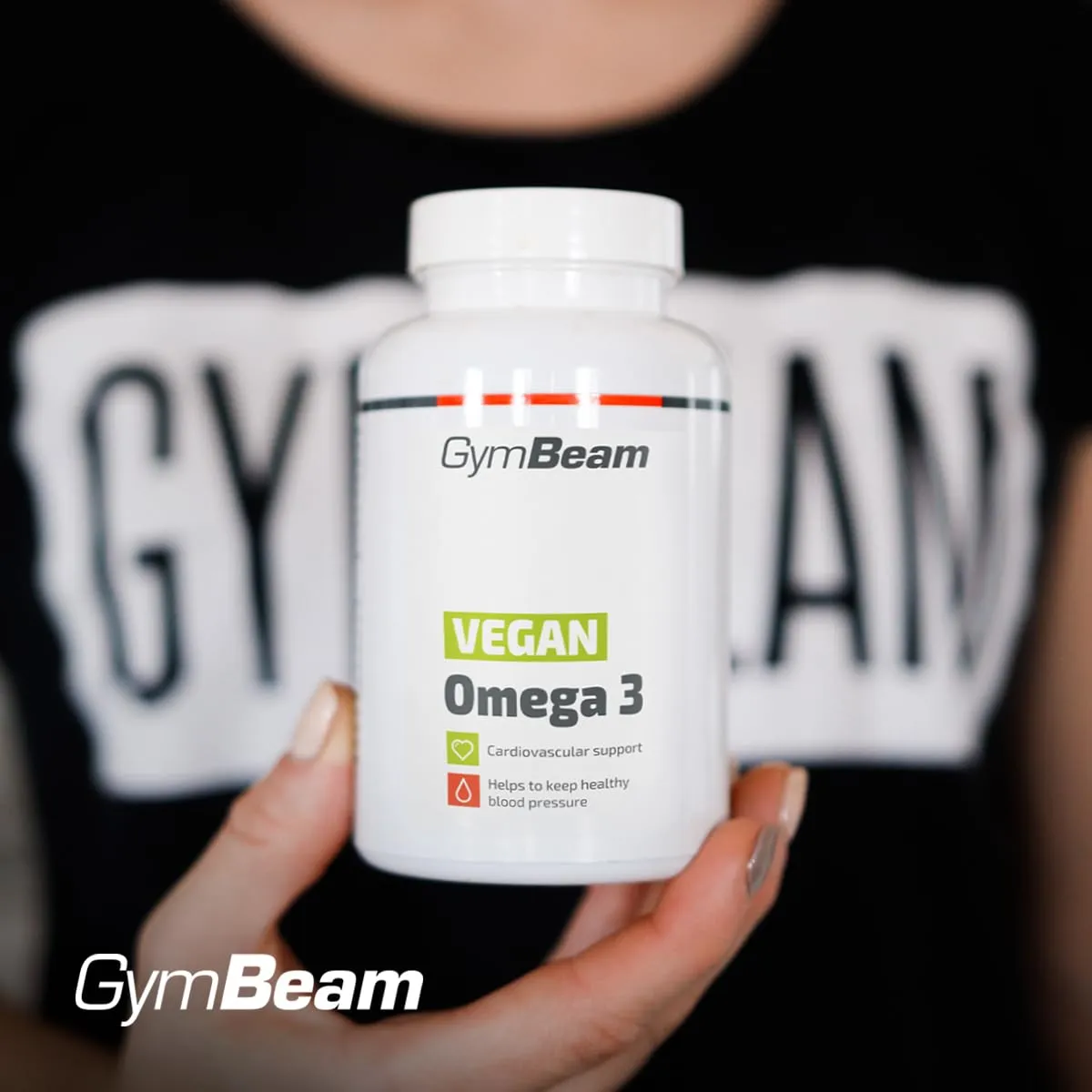 GymBeam Omega 3 Vegan 90 capsule olio di alghe