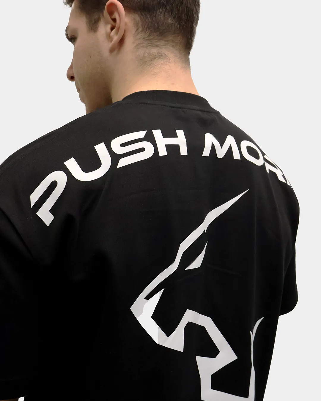 Push More FDO PM Oversize Tee t-shirt oversize nera