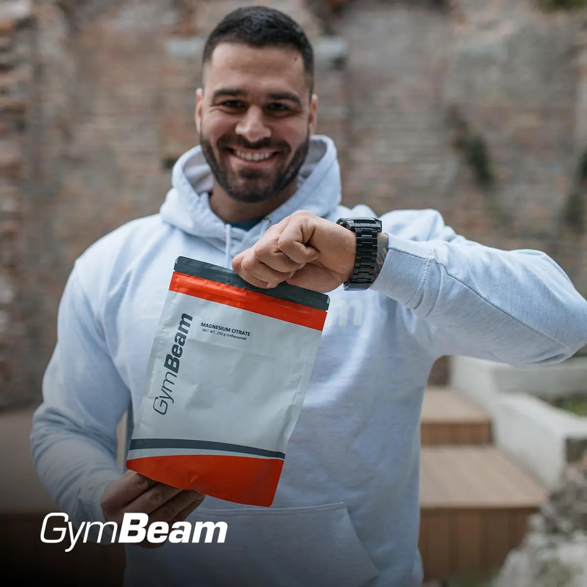 GymBeam Magnesio Citrato polvere 500 g neutro recupero