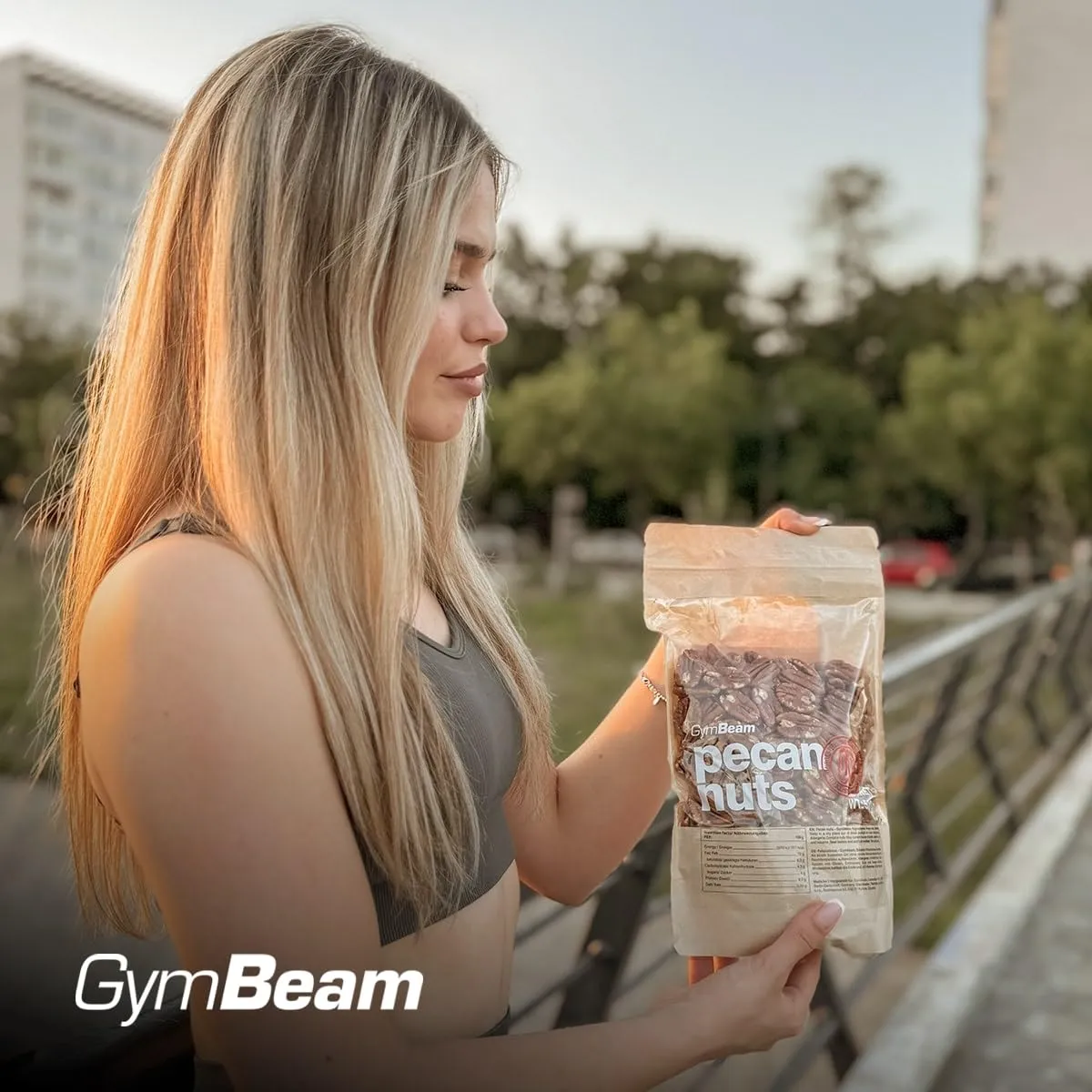 GymBeam Noci Pecan sgusciate 500 g omega dolci